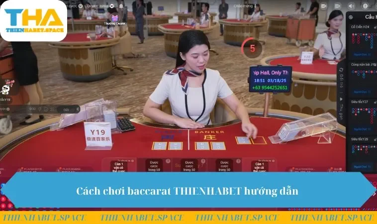 Cách chơi baccarat THIENHABET hướng dẫn 